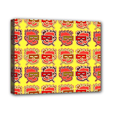 Funny Faces Canvas 10  X 8  by Amaryn4rt