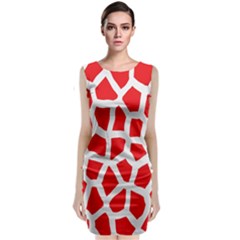 Animal Animalistic Pattern Classic Sleeveless Midi Dress by Amaryn4rt