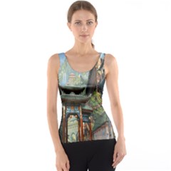 Japanese Art Painting Fantasy Tank Top by Amaryn4rt