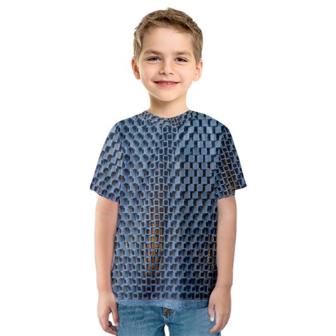 Parametric Wall Pattern Kids  Sport Mesh Tee by Amaryn4rt