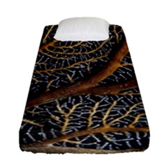 Trees Forests Pattern Fitted Sheet (single Size) by Amaryn4rt