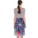 Creative Abstract Midi Beach Skirt View2