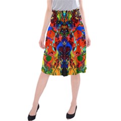 Breath Of Life Midi Beach Skirt by AlmightyPsyche