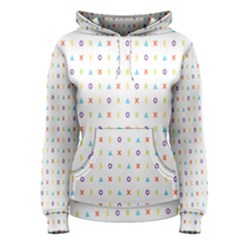 Sign Pattern Women s Pullover Hoodie by Simbadda