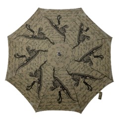 Dinosaur Skeleton Hook Handle Umbrellas (medium) by Valentinaart