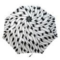 Black And White Pattern Folding Umbrellas View1