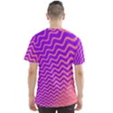 Pink And Purple Men s Sport Mesh Tee View2