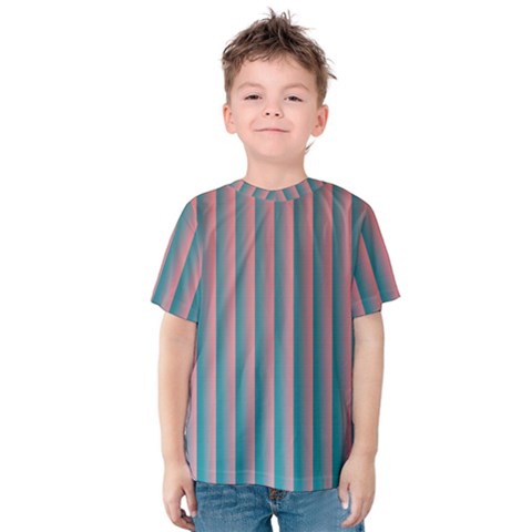 Hald Simulate Tritanope Color Vision With Color Lookup Tables Kids  Cotton Tee by Simbadda