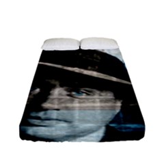 Al Capone  Fitted Sheet (full/ Double Size) by Valentinaart