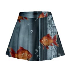 Natural Habitat Mini Flare Skirt by Valentinaart