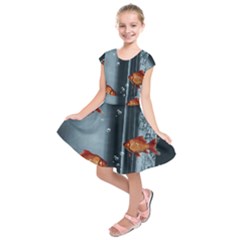 Natural Habitat Kids  Short Sleeve Dress by Valentinaart