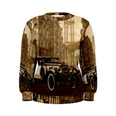 Vintage Old Car Women s Sweatshirt by Valentinaart