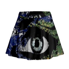 Mother Earth  Mini Flare Skirt by Valentinaart