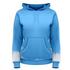 Blue Sky Clouds Day Women s Pullover Hoodie by Simbadda