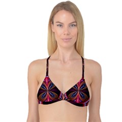 3d Abstract Ring Reversible Tri Bikini Top by Simbadda