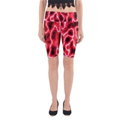 Pattern Background Abstract Yoga Cropped Leggings