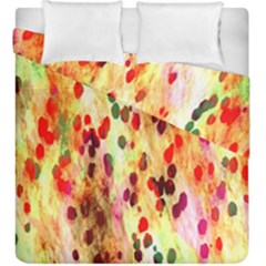 Background Color Pattern Abstract Duvet Cover Double Side (king Size) by Simbadda