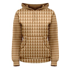 Pattern Gingerbread Brown Women s Pullover Hoodie by Simbadda