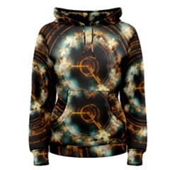 Science Fiction Energy Background Women s Pullover Hoodie by Simbadda