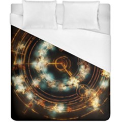 Science Fiction Energy Background Duvet Cover (california King Size) by Simbadda