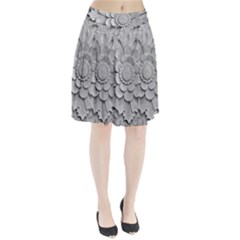 Pattern Motif Decor Pleated Skirt by Simbadda