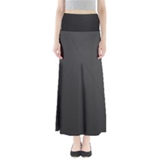 Leather Stitching Thread Perforation Perforated Leather Texture Maxi Skirts by Simbadda