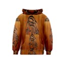 Pattern Shape Wood Background Texture Kids  Pullover Hoodie View1