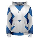 Scotland Flag Surface Texture Color Symbolism Women s Pullover Hoodie View1