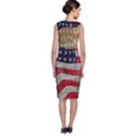 American president Sleeveless Velvet Midi Dress View2