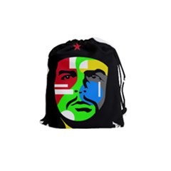 Che Guevara Drawstring Pouches (medium)  by Valentinaart