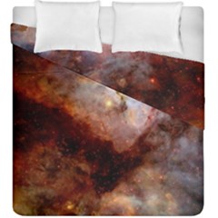 Carina Nebula Duvet Cover Double Side (king Size) by SpaceShop