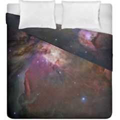 Orion Nebula Duvet Cover Double Side (king Size) by SpaceShop