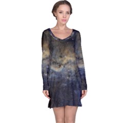 Propeller Nebula Long Sleeve Nightdress by SpaceShop