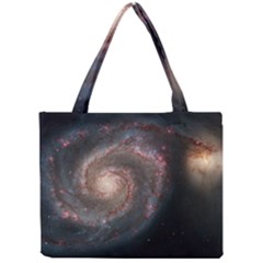 Whirlpool Galaxy And Companion Mini Tote Bag by SpaceShop