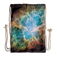 Crab Nebula Drawstring Bag (large) by SpaceShop