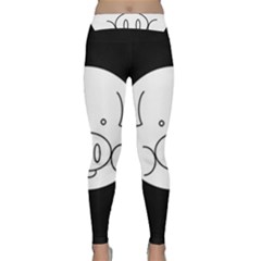 Pig Logo Classic Yoga Leggings by Simbadda