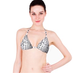 Science Formulas Bikini Top by Simbadda