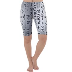 Science Formulas Cropped Leggings  by Simbadda