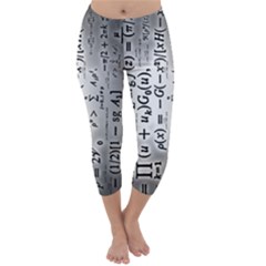 Science Formulas Capri Winter Leggings  by Simbadda