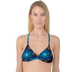 Fractal Star Reversible Tri Bikini Top by Simbadda