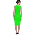 Decorative Corners Classic Sleeveless Midi Dress View2