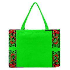 Decorative Corners Medium Zipper Tote Bag by Simbadda