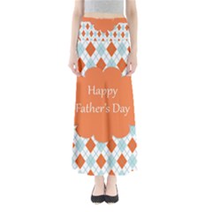 Happy Father Day  Maxi Skirts by Simbadda