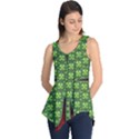 Shamrock Irish Ireland Clover Day Sleeveless Tunic View1