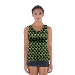 St Patrick S Day Background Women s Sport Tank Top  by Simbadda