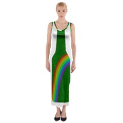 St  Patricks Fitted Maxi Dress by Valentinaart