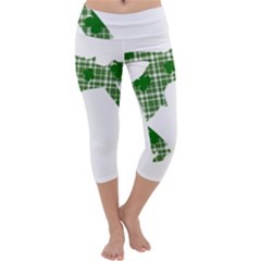 St  Patrick s Day Capri Yoga Leggings by Valentinaart