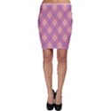 Plaid pattern Bodycon Skirt View1