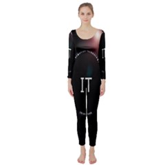 This Is An It Logo Long Sleeve Catsuit