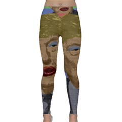 Donald Trump Classic Yoga Leggings by Valentinaart